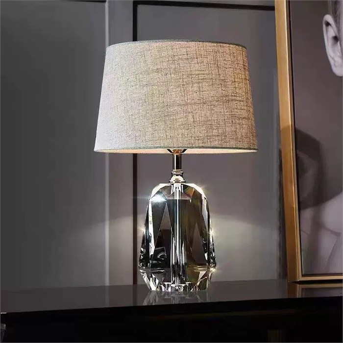 Хрустальная настольная лампа Prism Diamond 55см 10263 - Onlainsale HOME