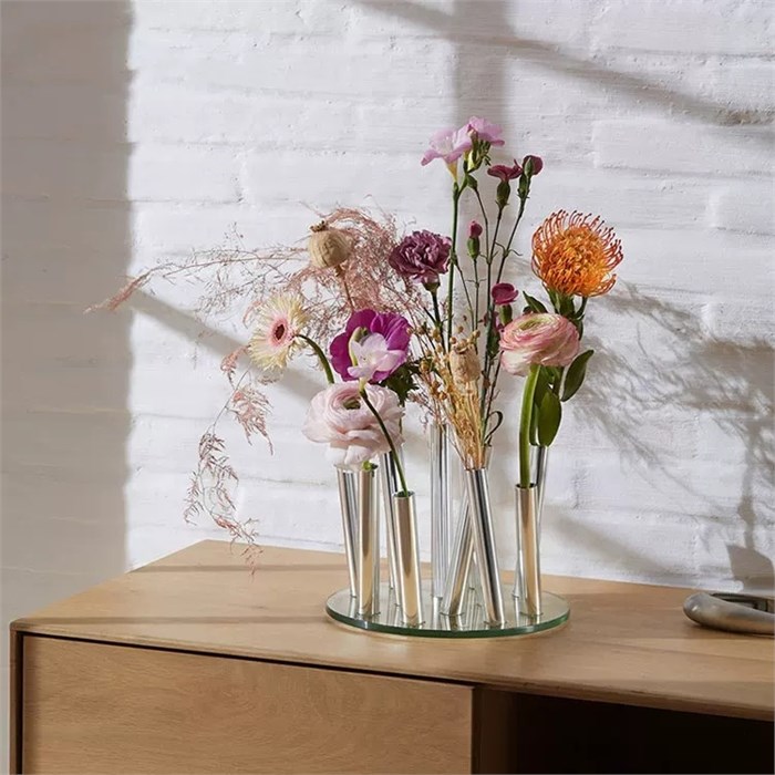 Дизайнерская ваза для цветов Philippi Bouquet, нержавеющая сталь 10278 - Onlainsale HOME