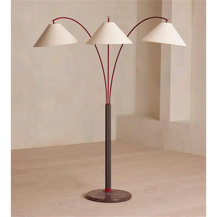 Дизайнерский тройной торшер Soho Home «Parker» (Mid-Century Premium Edition) 10084 - Onlainsale HOME