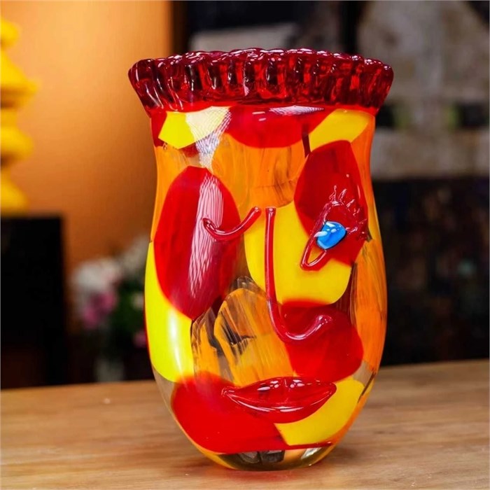 Эксклюзивная дизайнерская ваза «Gump» от немецкого бренда художественного стекла GILDE 10122 - Onlainsale HOME