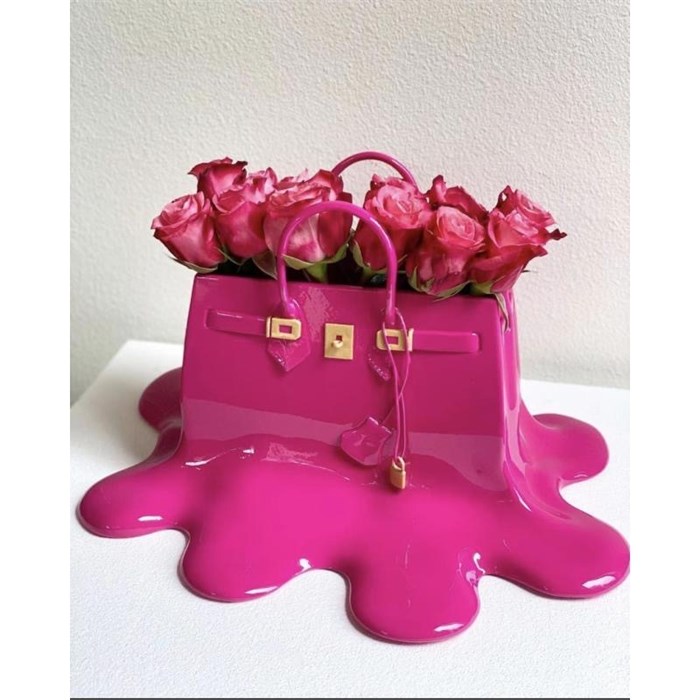 Дизайнерская ваза сумка Birkin Melt кубизм поп-арт 10162 - Onlainsale HOME