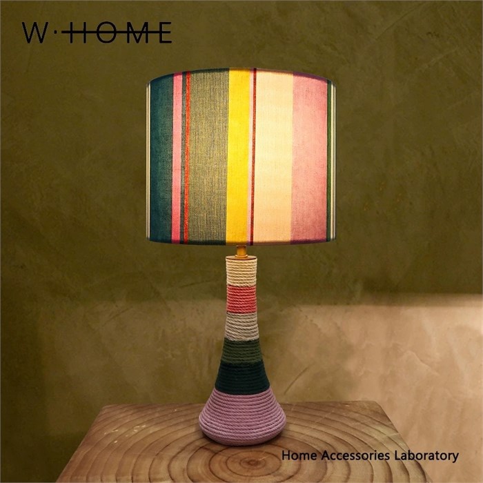 Настольная лампа-скульптура Missoni Style «Этно-Текстура» (Boho Premium Edition) 10168 - Onlainsale HOME