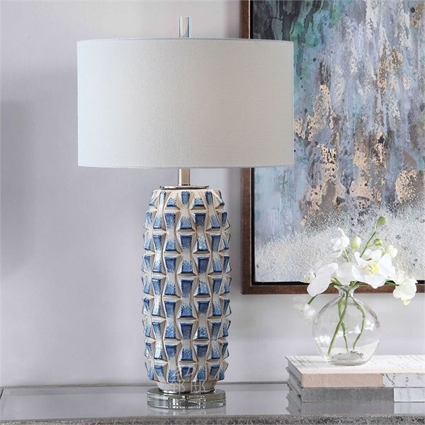 Настольная лампа Mosaic Blue 10043 - Onlainsale HOME