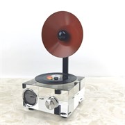 Дизайнерская Bluetooth-колонка-граммофон Crystal Retro (Серия Limited Edition) 10058 - Onlainsale HOME