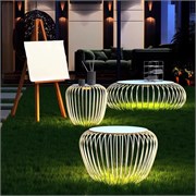 Уличный светящийся стол-пуф Vibia «Meridiano» (Outdoor Luxury Edition) 10092 - Onlainsale HOME