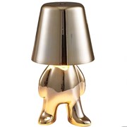 Дизайнерский беспроводной светильник Pop Art «Mr. Who» (Mirror Gold Edition) 10094 - Onlainsale HOME