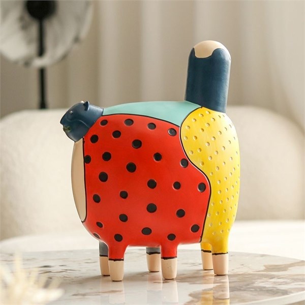 Коллекционная фигурка Кошка Кот поп-арт кубизм 10209 - Onlainsale HOME