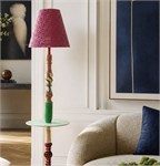 Дизайнерский напольный торшер со столиком Boho Garden 10238 - Onlainsale HOME