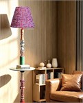 Дизайнерский напольный торшер со столиком Boho Garden 10238 - Onlainsale HOME