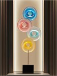 Дизайнерский интерьерный арт-объект из стекла Spectrum Disk 10239 - Onlainsale HOME