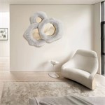 Большое дизайнерское настенное зеркало панно Коралл 10244 - Onlainsale HOME