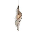 Дизайнерский подвесной светильник из стекла Spiral Amber Mini 10245 - Onlainsale HOME