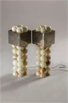Дизайнерский настольный светильник из оникса Knappeschatz 10249 - Onlainsale HOME