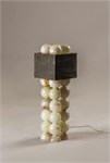 Дизайнерский настольный светильник из оникса Knappeschatz 10249 - Onlainsale HOME
