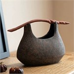 Дизайнерское кашпо-ваза 101 Copenhagen Subas, фактурная терракота 10285 - Onlainsale HOME