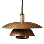 Эксклюзивный подвесной светильник Louis Poulsen PH 3½-3, патинированная медь 10292 - Onlainsale HOME