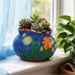 Дизайнерское интерьерное кашпо «Van Gogh Iris» 10312 - Onlainsale HOME