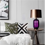 Настольная лампа Ocean Bubble Gold Murano Blue 10038 - Onlainsale HOME