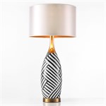Настольная лампа Zebra & Brass Geometry 10039 - Onlainsale HOME