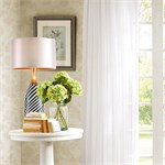 Настольная лампа Zebra & Brass Geometry 10039 - Onlainsale HOME