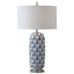 Настольная лампа Mosaic Blue 10043 - Onlainsale HOME