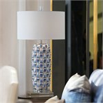 Настольная лампа Mosaic Blue 10043 - Onlainsale HOME