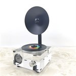 Дизайнерская Bluetooth-колонка-граммофон Crystal Retro (Серия Limited Edition) 10058 - Onlainsale HOME