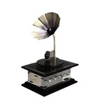 Интерьерная статуэтка «Retro Gramophone» / Коллекционный мини-граммофон в стиле нео-винтаж 10059 - Onlainsale HOME