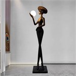 Ростовой торшер-статуэтка «Graceful Lady» / Эксклюзивный дизайнерский светильник-скульптура 10080 - Onlainsale HOME
