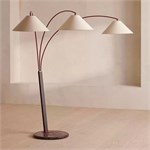 Дизайнерский тройной торшер Soho Home «Parker» (Mid-Century Premium Edition) 10084 - Onlainsale HOME