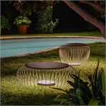 Уличный светящийся стол-пуф Vibia «Meridiano» (Outdoor Luxury Edition) 10092 - Onlainsale HOME