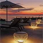 Уличный светящийся стол-пуф Vibia «Meridiano» (Outdoor Luxury Edition) 10092 - Onlainsale HOME