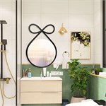 Дизайнерское настенное зеркало «Ribbon Mirror» от фабрики премиальной мебели и декора Qeeboo 10096 - Onlainsale HOME