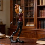 Статуэтка кабинетная Vetro Artistico «Бульдог-гольфист Aristocrat» (Италия) 10153 - Onlainsale HOME