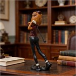 Статуэтка кабинетная Vetro Artistico «Бульдог-гольфист Aristocrat» (Италия) 10153 - Onlainsale HOME