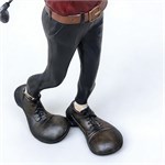 Статуэтка кабинетная Vetro Artistico «Бульдог-гольфист Aristocrat» (Италия) 10153 - Onlainsale HOME