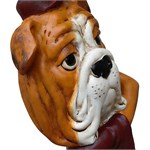 Статуэтка кабинетная Vetro Artistico «Бульдог-гольфист Aristocrat» (Италия) 10153 - Onlainsale HOME