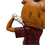 Статуэтка кабинетная Vetro Artistico «Бульдог-гольфист Aristocrat» (Италия) 10153 - Onlainsale HOME