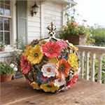Декоративная фигурка «Тыква Flower Power» MacKenzie-Childs 10178 - Onlainsale HOME