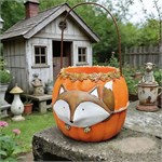 Интерьерное кашпо-конфетница «Лесной Лисёнок в тыкве» 10179 - Onlainsale HOME