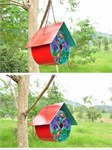 Скворечник декоративный Maison d'Artiste Цветочный домик 10182 - Onlainsale HOME