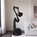 Архитектурный напольный светильник-скульптура «Biomorphic Stone» (Wabi-Sabi Premium) 10187 - Onlainsale HOME