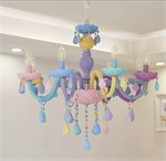 Подвесная люстра Rainbow Macaron (5 ламп) 10022 - Onlainsale HOME