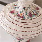 Керамическая интерьерная ваза «Винтажный Сад», стиль Шинуазри 10201 - Onlainsale HOME