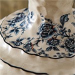 Дизайнерская напольная ваза в стиле ваби-саби Gzhel Retro 10202 - Onlainsale HOME