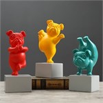 Набор дизайнерских статуэток Pop Art «Йога-Бульдоги» (Yedwo Premium Edition) 10023 - Onlainsale HOME