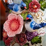 Дизайнерская керамическая ваза с птицами Paradise Birds 10205 - Onlainsale HOME
