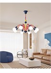 Дизайнерская потолочная люстра «Memphis Play» от фабрики премиального освещения David Andrew Furniture 10211 - Onlainsale HOME
