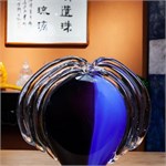 Дизайнерская ваза из муранского стекла Notte Visage кубизм 10137 - Onlainsale HOME