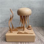 Интерьерная кинетическая скульптура из дерева Vetro Artistico «Medusa Ocean» 10222 - Onlainsale HOME